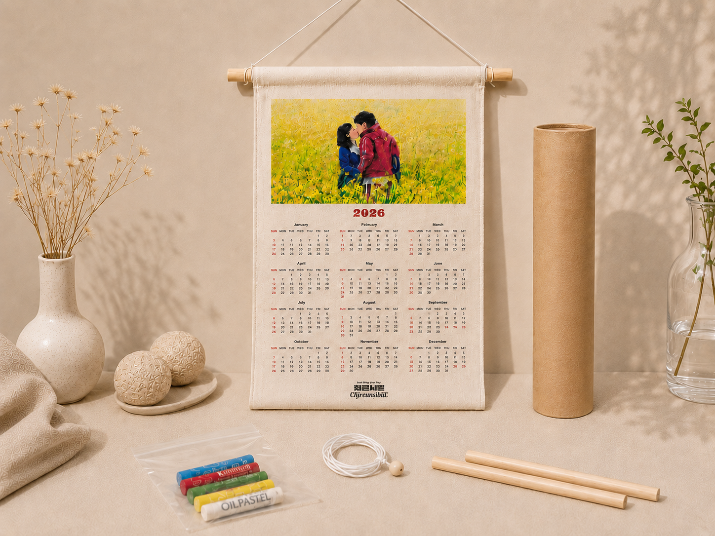 패브릭캘린더 키트